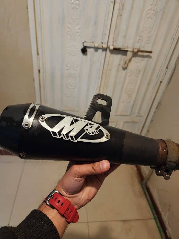 M4 exhaust for sale neat and clean 1