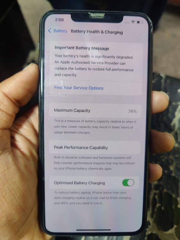 I phone 11 pro max Non PTA 256/GB Factory unlocked with Box 4