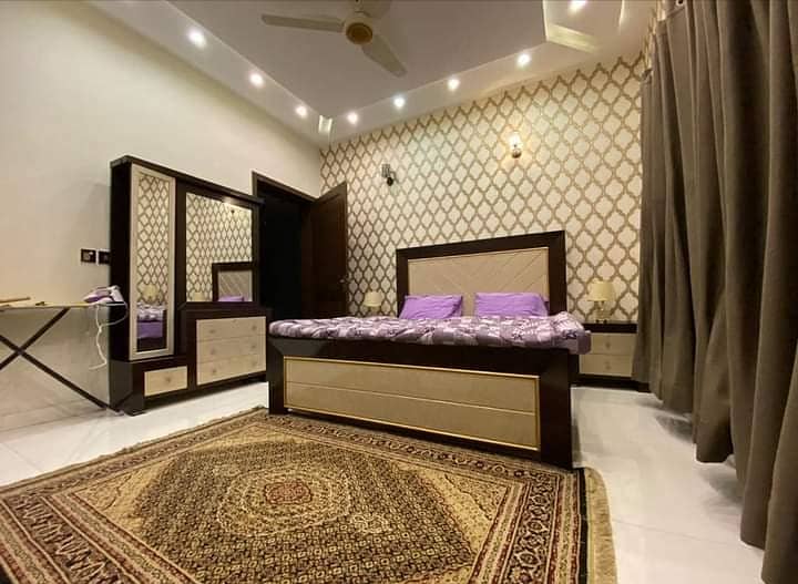 10 Marla Upper Portion Fully Furnished House For Rent In Bahria Town Lahore. 1