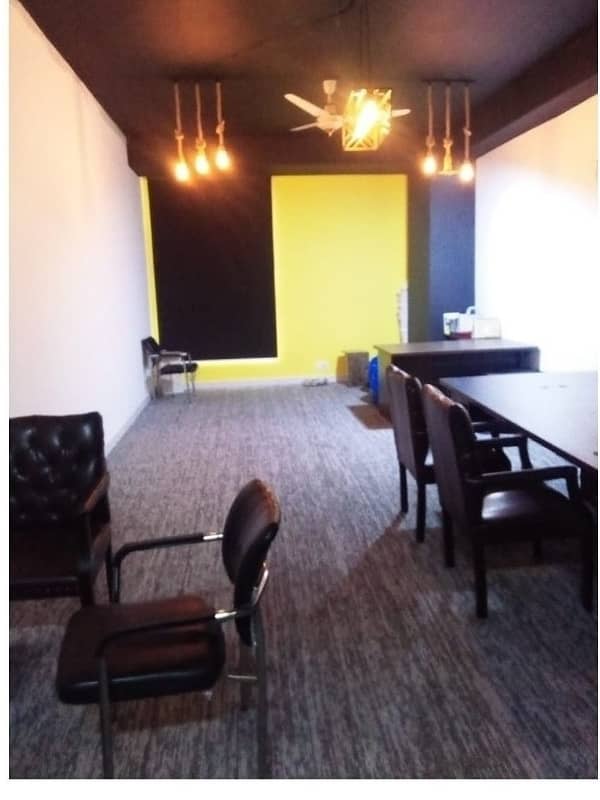 Fully furnish office Area 560 Square Feet Office Available For Rent Real Pictures In Main Boulevard Road Gulberg 3 Lahore 0