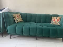 Urgent sale seven seater sofa set