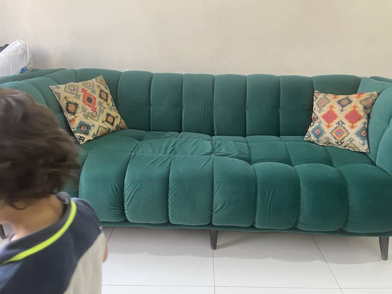 Urgent sale seven seater sofa set 1