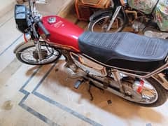 Honda CG 125 Special Edition Red Colour