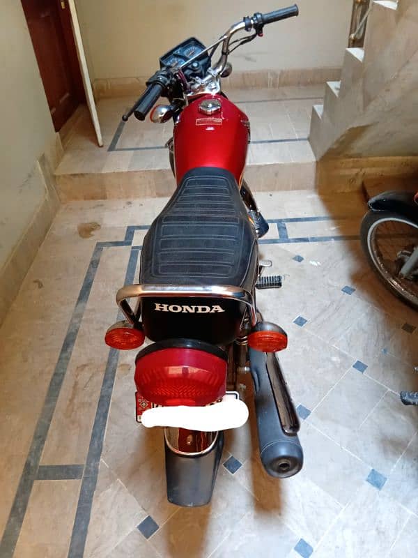 Honda CG 125 Special Edition Red Colour 1