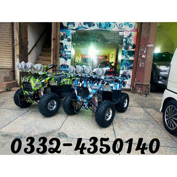 Zero Metre 150cc Sports Audi Style Atv Quad Bikes Delivery In All Pak 0