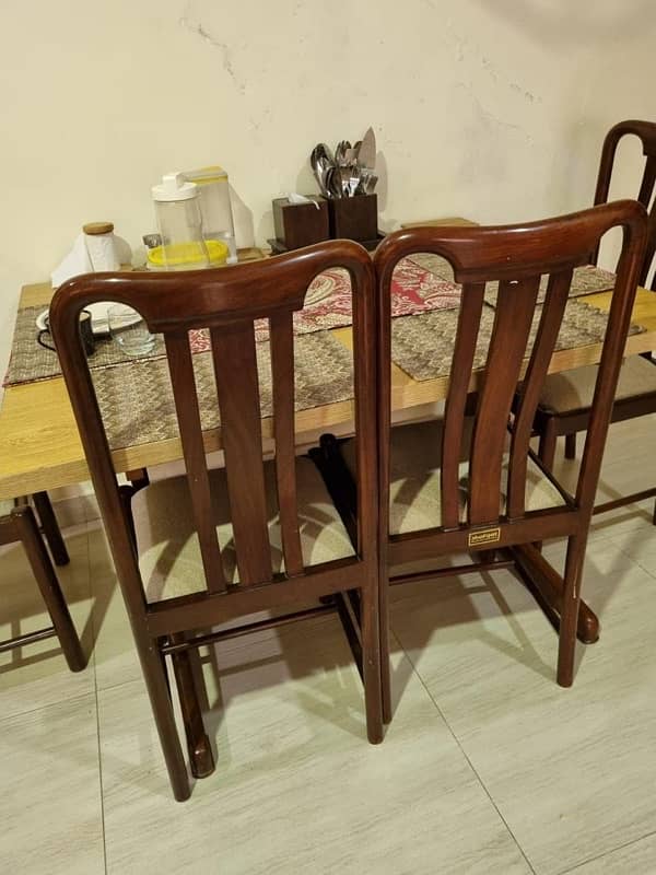 dining table with 6 chairs 2