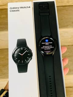 Samsung Galaxy Watch 4 Classic 46mm Complete Box 9/10 Condition