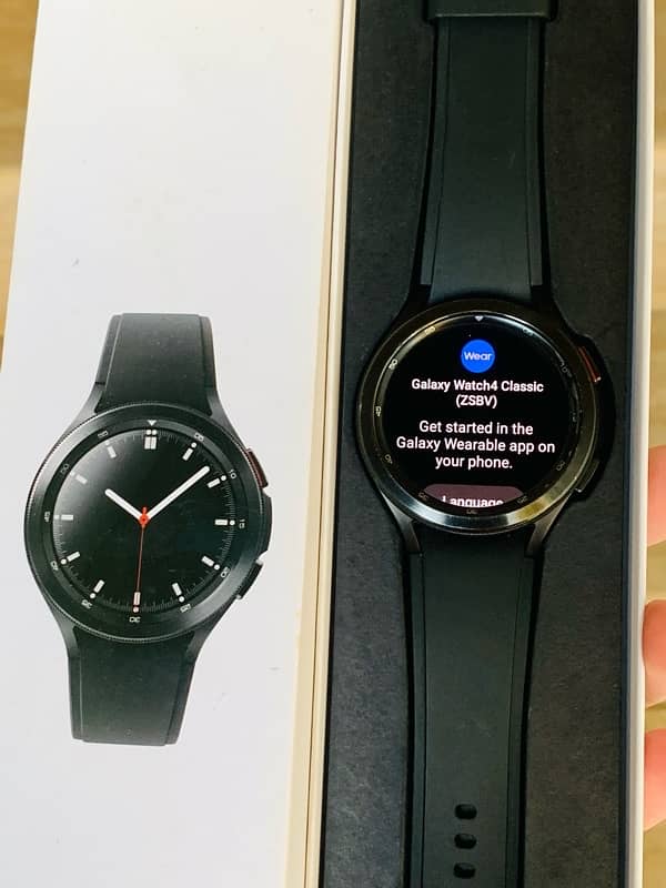 Samsung Galaxy Watch 4 Classic 46mm Complete Box 9/10 Condition 2