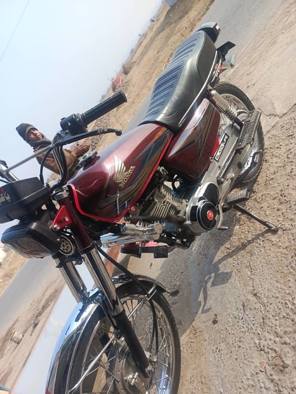 Honda 125 for sell 2019 model 7