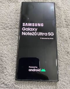 Samsung note 20 ultra 12-256 oficial aprovd IMEI match box reed ad