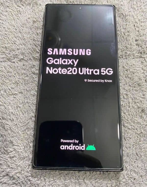 Samsung note 20 ultra 12-256 oficial aprovd IMEI match box reed ad 0