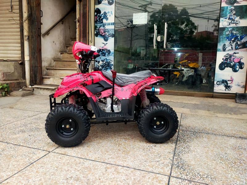 Zero Metre 70cc Atv Quad 4 Wheel Bikes Delivery In All Pakistan 4