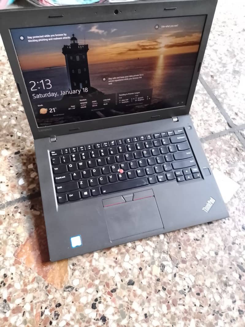 Lenovo ThinkPad T470 | Core i5 7th Generation | 2GB Graphic Card 7