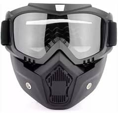 Transparent Glass Durable Black Helmet