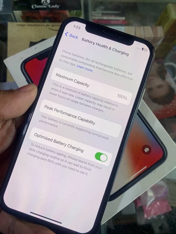 iphone X 256 GB (PTA Approved) 0