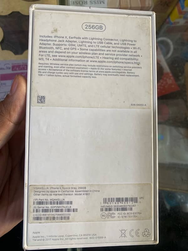 iphone X 256 GB (PTA Approved) 1