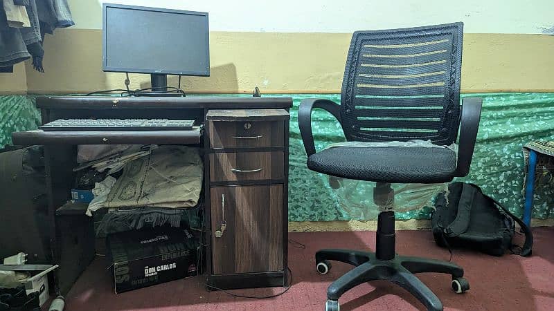 Office Table and Chair | Perfect for Computer 1