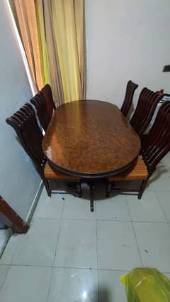 Dining Table with 6 Chairs for Sale