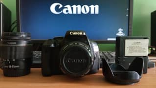 Canon 600D Kit lens + 50mm Lens and Original Accessories