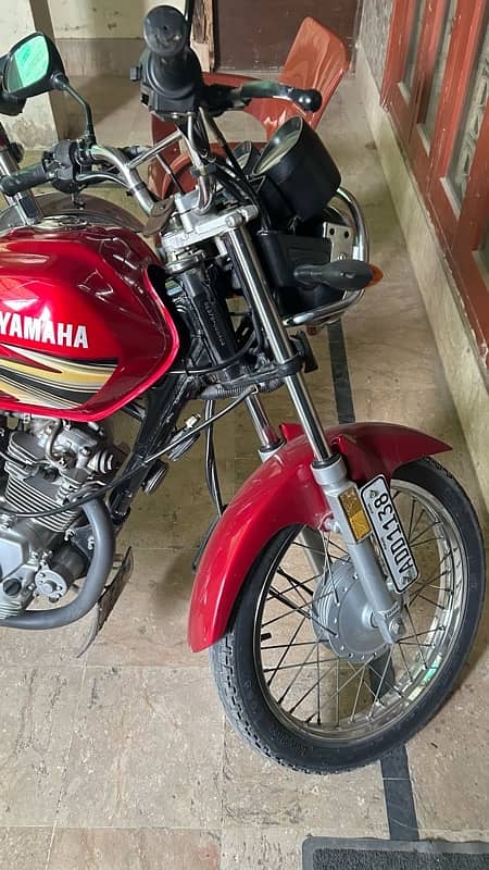 Yamaha yb125z 2020 model registered 2021 8