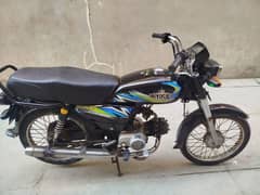 unique ud 70cc bike in good condition. 2021 model 9 month.