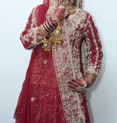 *Bridal lehenga | ready to wear | Deziner lehenga | Red lehenga*