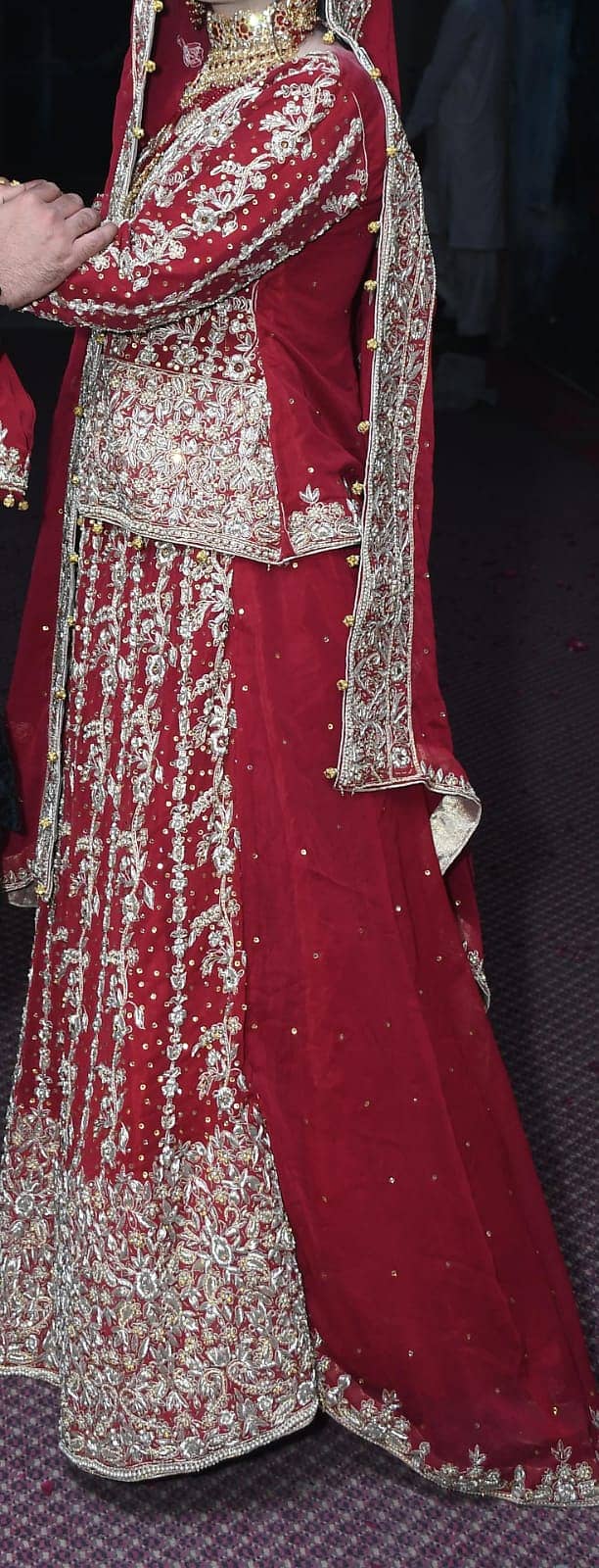 *Bridal lehenga | ready to wear | Deziner lehenga | Red lehenga* 3