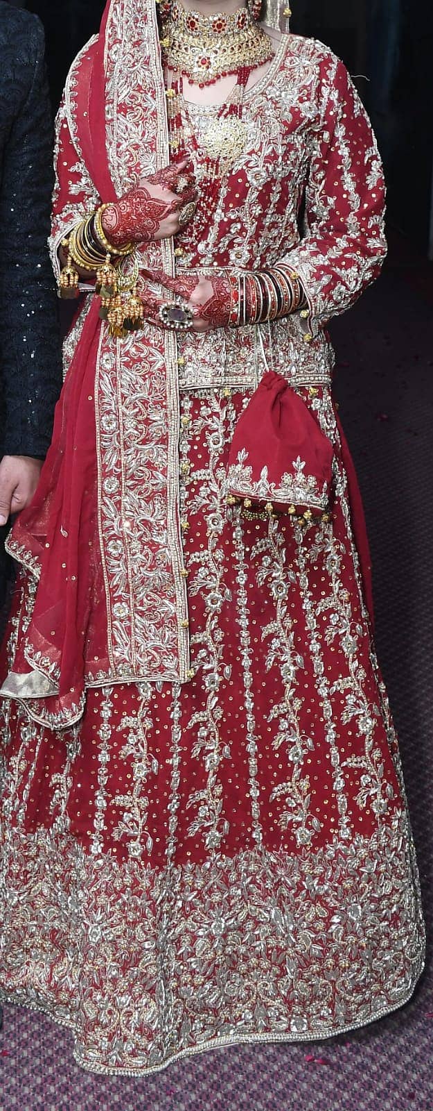 *Bridal lehenga | ready to wear | Deziner lehenga | Red lehenga* 6