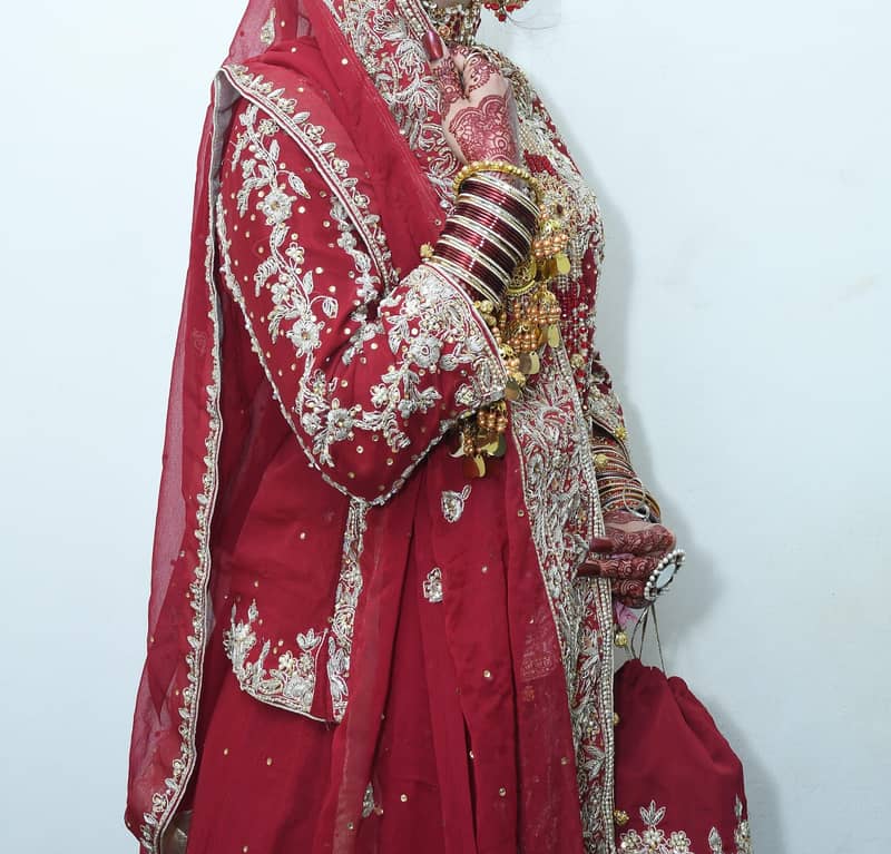 *Bridal lehenga | ready to wear | Deziner lehenga | Red lehenga* 9