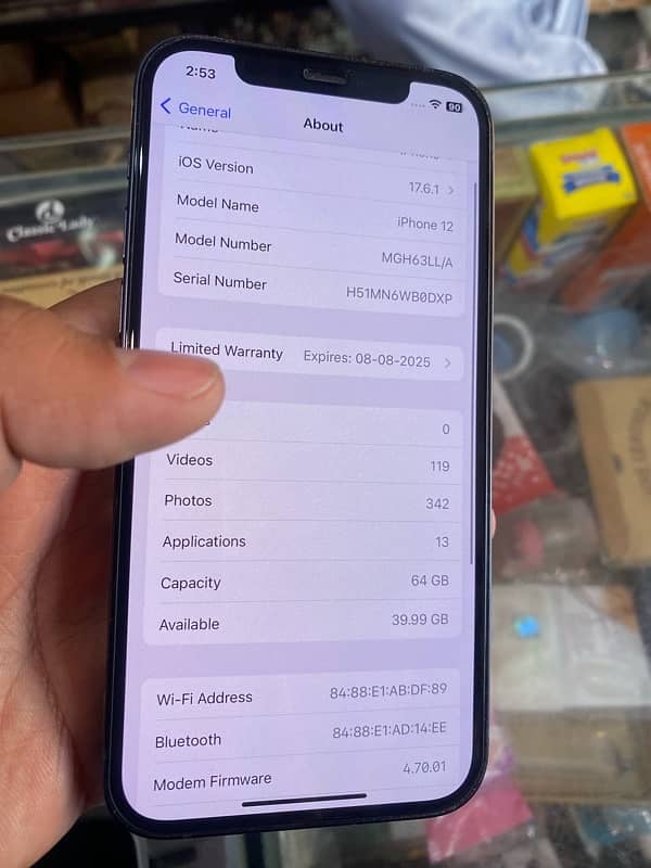 iphone 12 64gb 100% BH JV 1