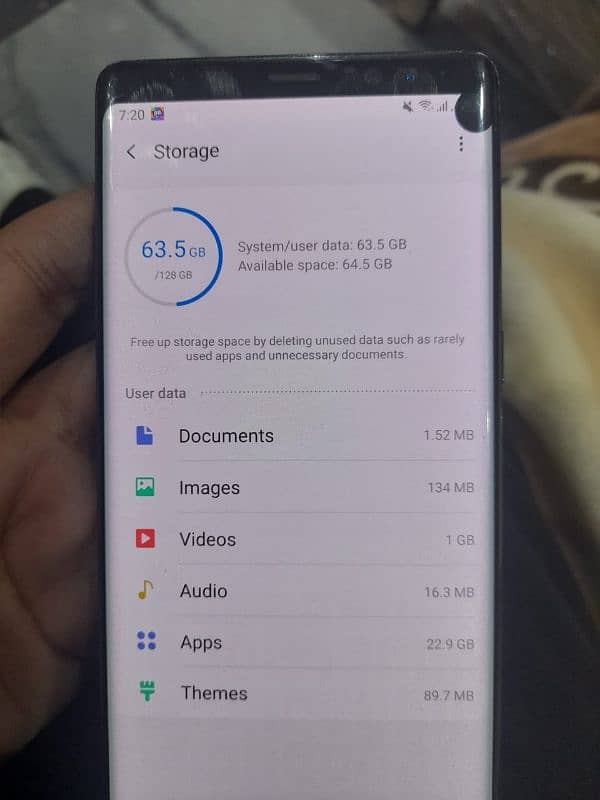 Note 8 All oky 128GB doted 1