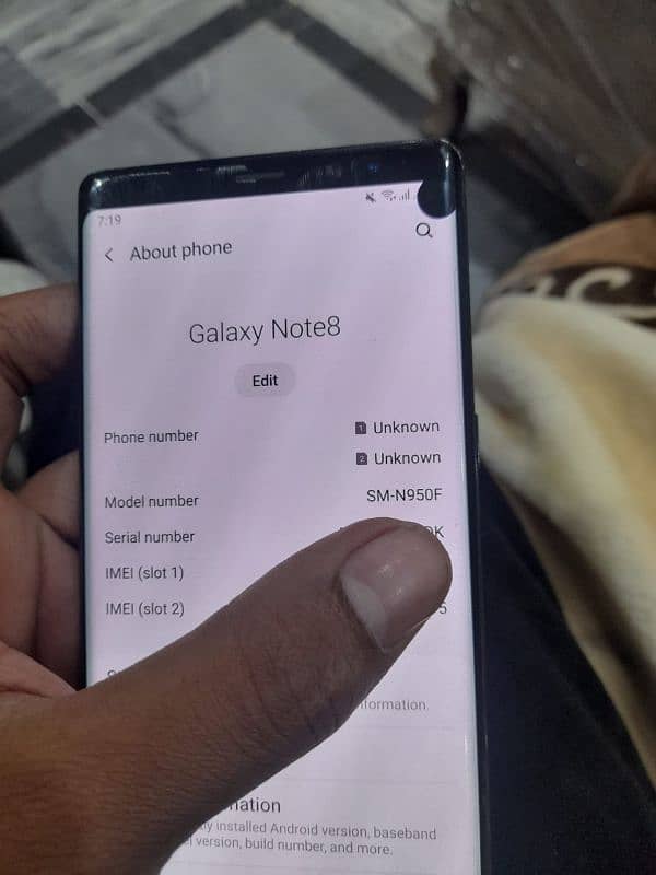 Note 8 All oky 128GB doted 4