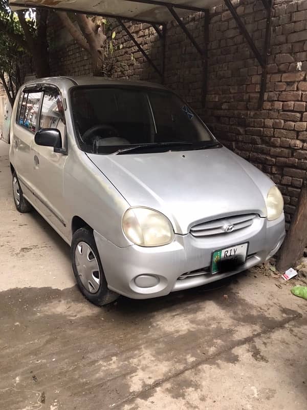 Hyundai Santro plus 2002 model inside outside Original condition 0