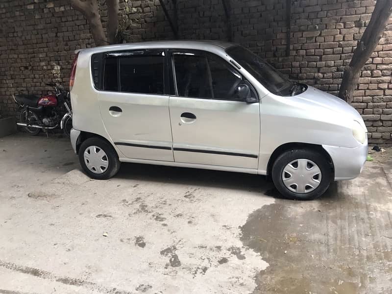 Hyundai Santro plus 2002 model inside outside Original condition 4