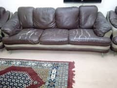 dark brown sofa set