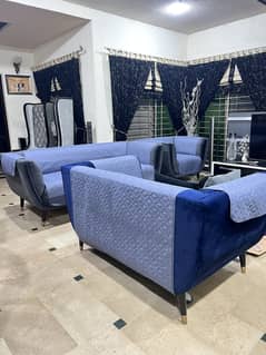 Turkish sofa/ Free sofa cover/6 seater sofa set/sofa set/Free Delivery