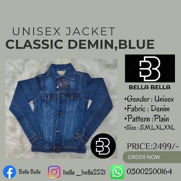 Classic Demin Jacket 0