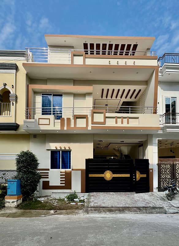 4 Marla Double Storey House For Sale Al Haram Executive Villas Civil Hosp Rd Bwp 0