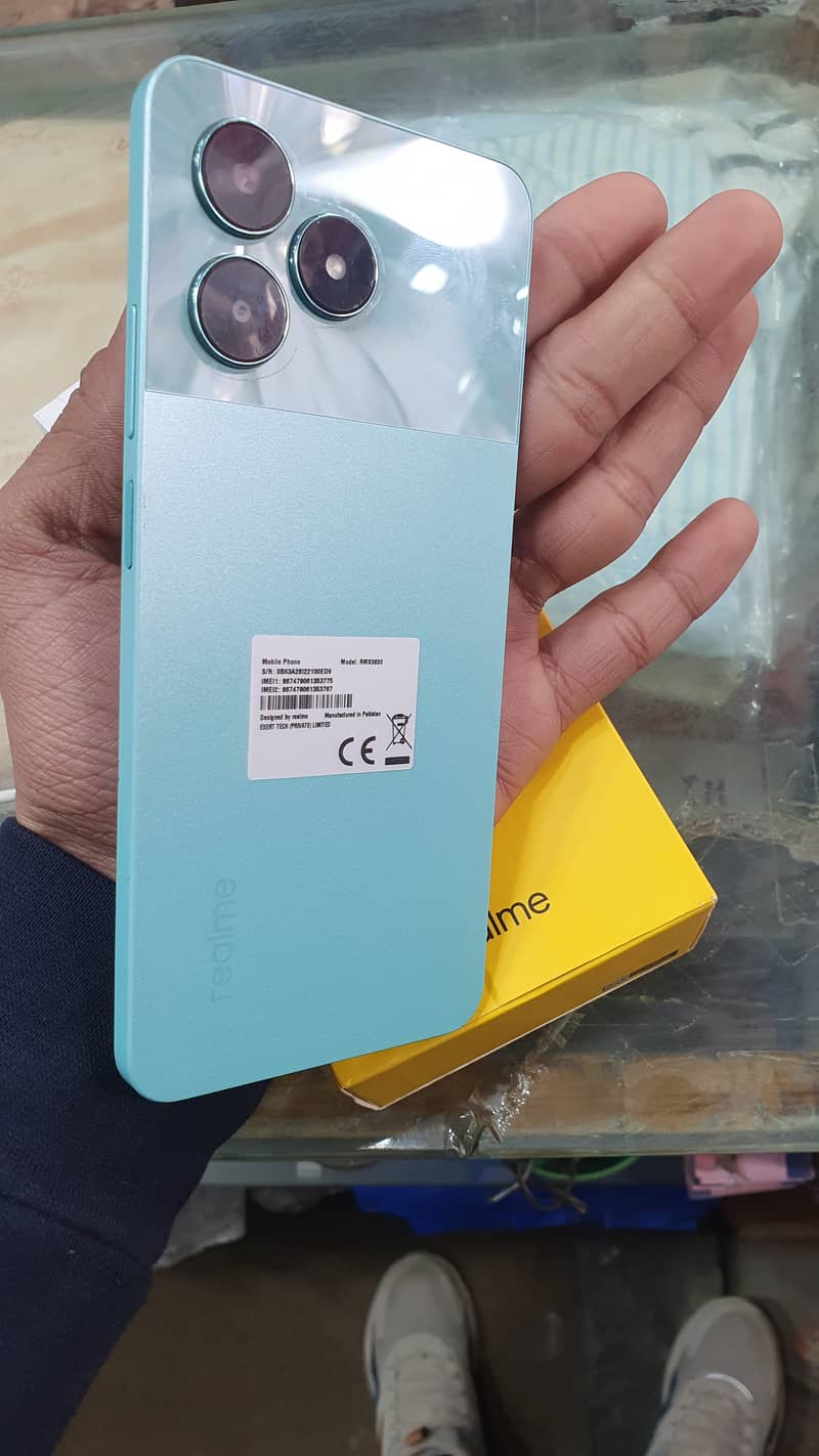 realme c51 4Gb 64gb all box Available one hand use 4