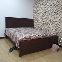 Double Bed with 2 Side tables