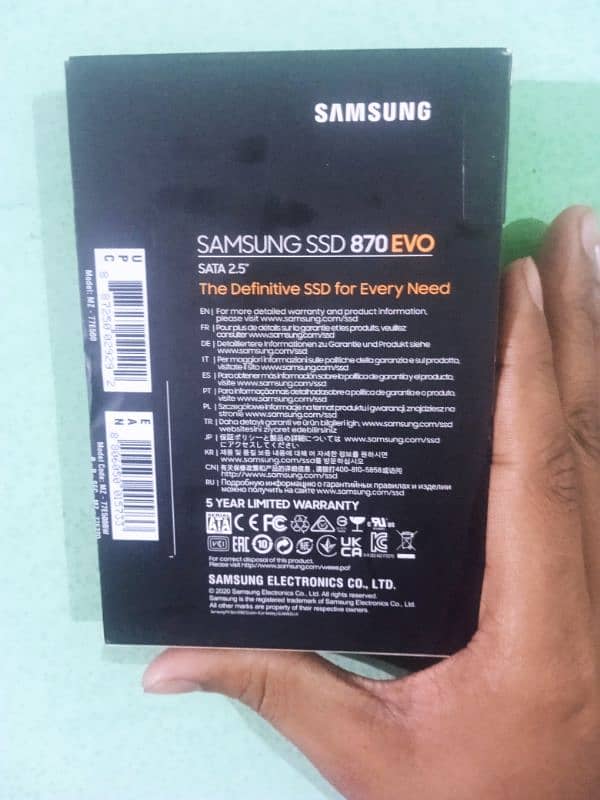 Samsung EVO 870 500gb 2