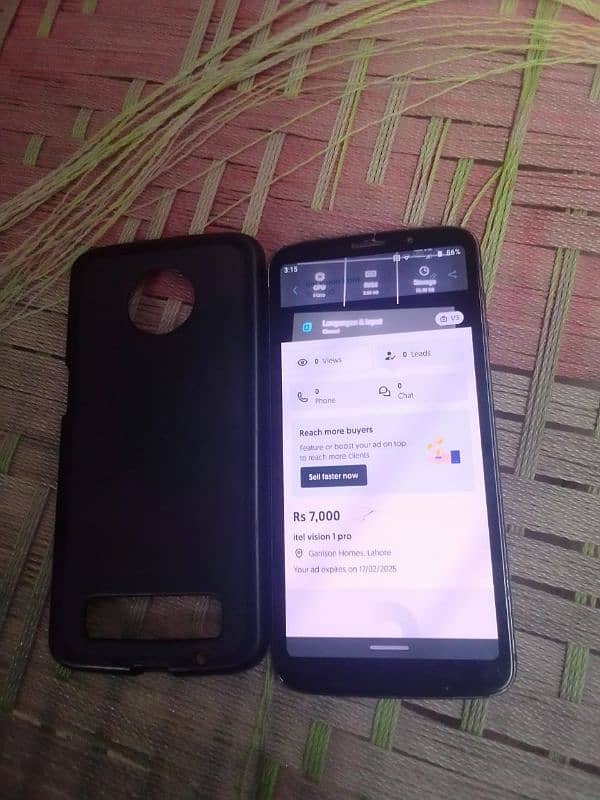 Motorola z3 4/64 official PTA proof 0