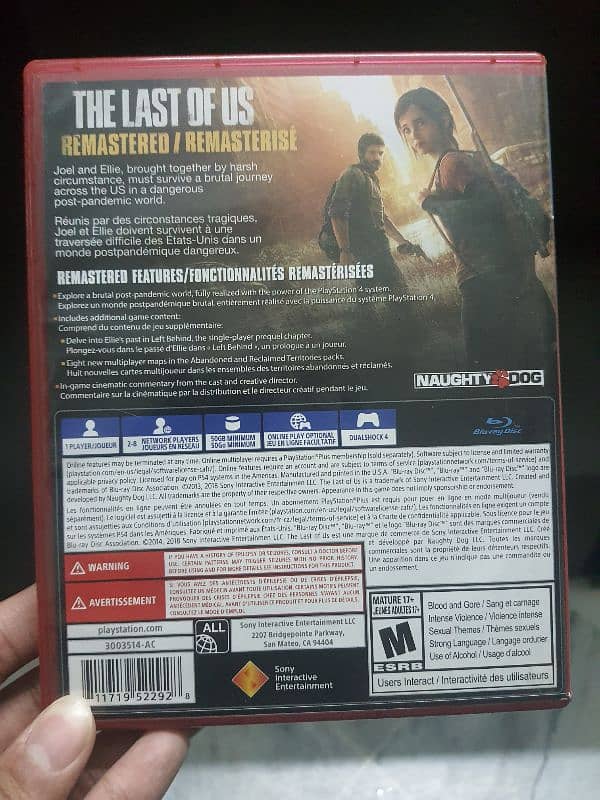 THE LAST OF US REMASTERED 1