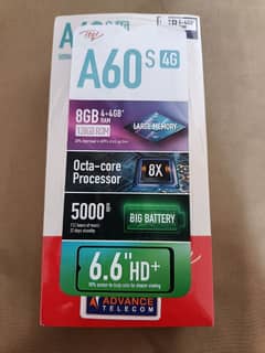 itel A60s 4+4/128gb