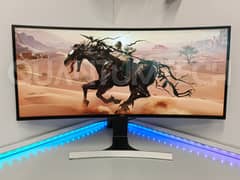 Dell 34inch 4K IPS 10bits Ultra Wide Curved Gaming Borderless Monitor