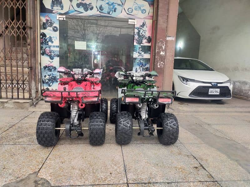 150cc Brand New Audi Style Atv Quad 4 Wheels Bikes Delivery In All Pak 2