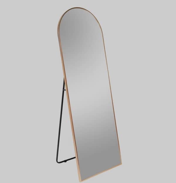 METAL STAND MIRROR / 24 x 60 inches . 3