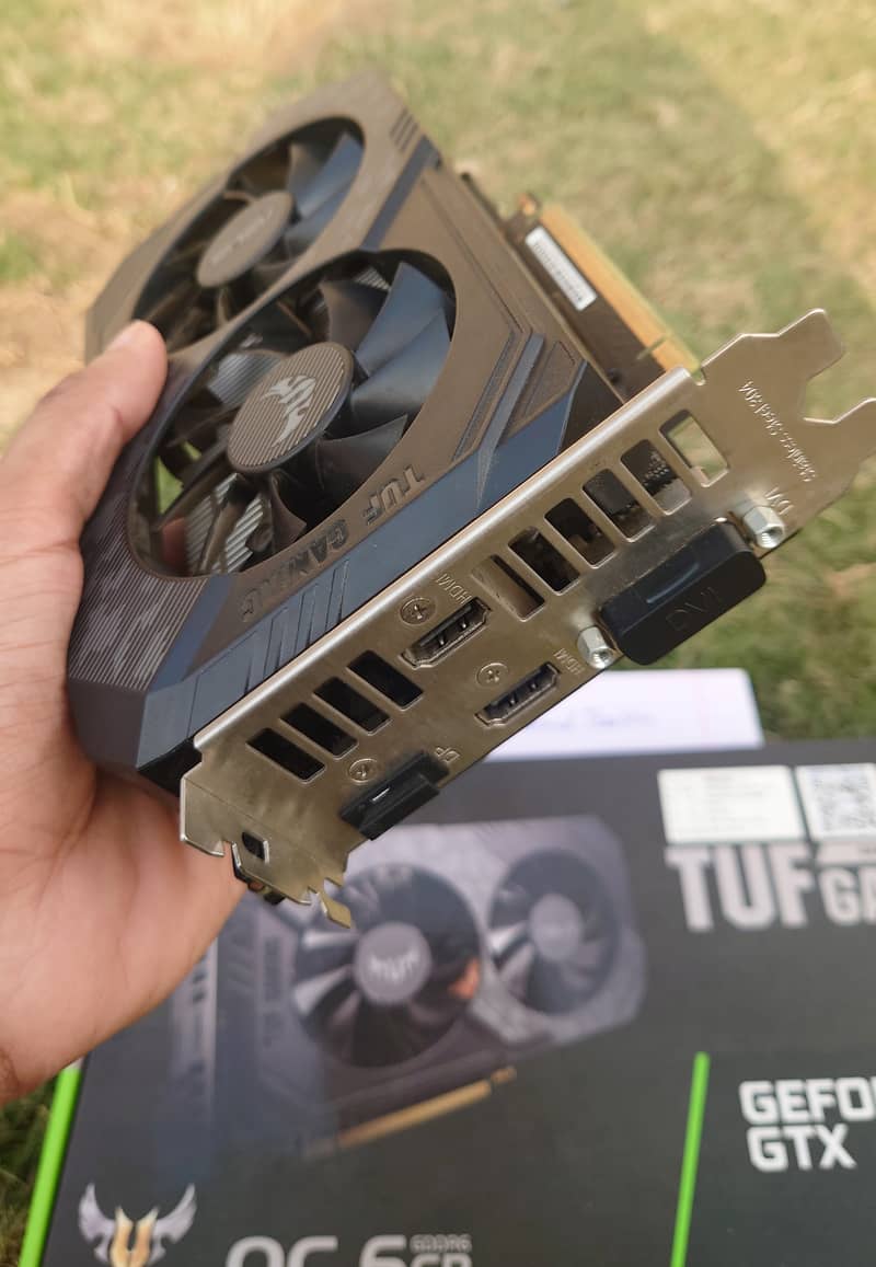 Asus Tuf Gaming GTX 1660ti Oc Edition With Box GPU For Sale 0