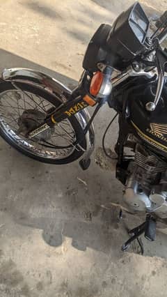 hunda 125 self start 2021 model laction TandoAllahyar