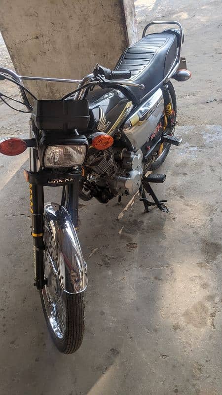 hunda 125 self start 2021 model laction TandoAllahyar 11